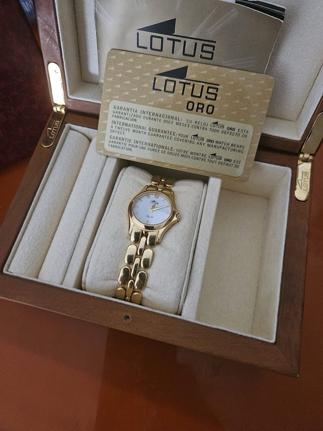 Reloj de oro