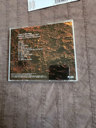 HAGO ENVIOS Final Fantasy VI Piano Collections CD