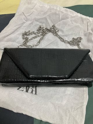 Zara-Bolso clutch bandolera
