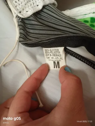 Bata Rociera Gris y Blanca