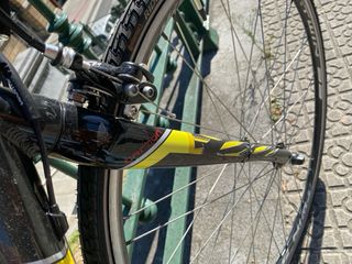 Bicicleta Carretera BTwin S Negra/Amarilla