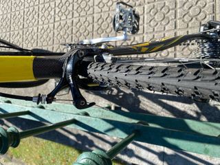 Bicicleta Carretera BTwin S Negra/Amarilla