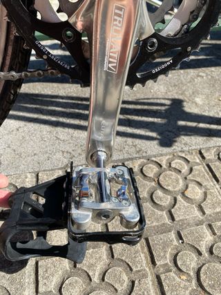 Bicicleta Carretera BTwin S Negra/Amarilla