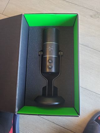 Micrófono Razer Seiren USB para Youtubers