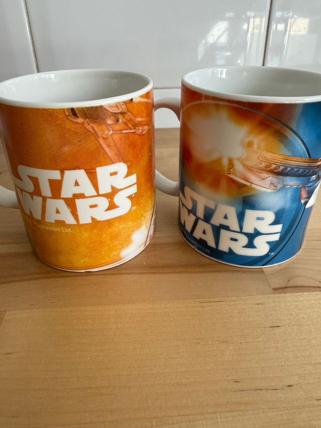 Tazas Star Wars BB-8 y Stormtrooper