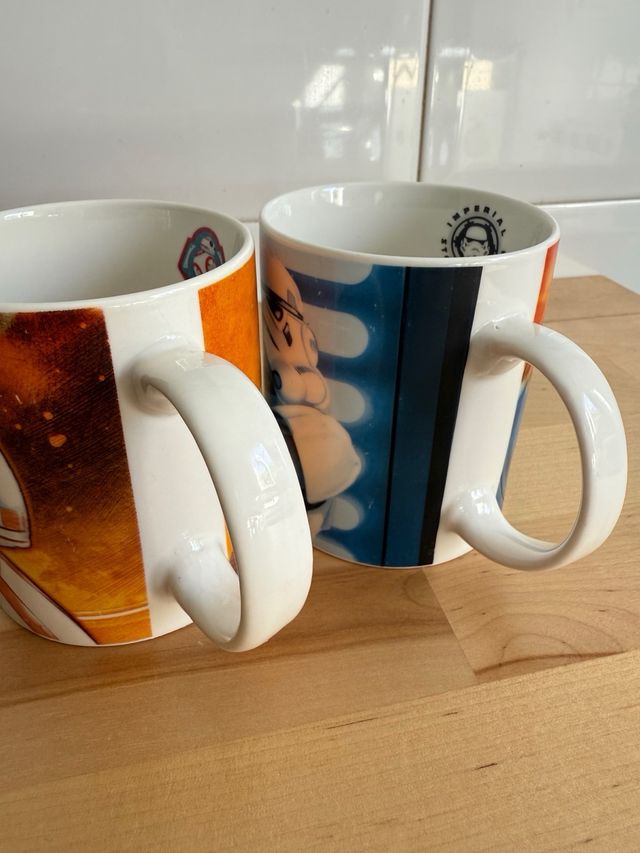 Tazas Star Wars BB-8 y Stormtrooper