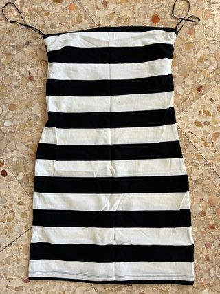 Vestido tubo H&M rayas S