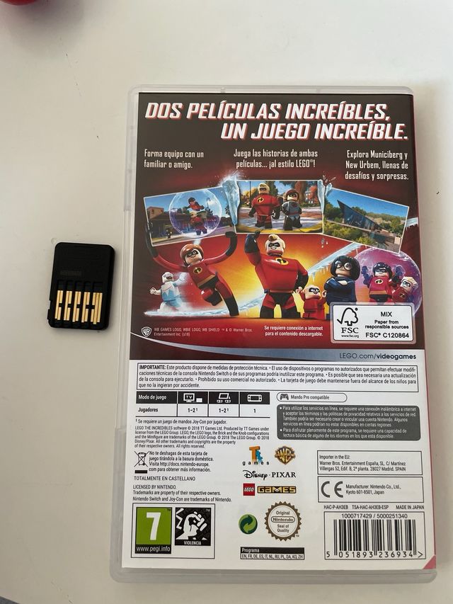 LEGO Los Increíbles Nintendo Switch