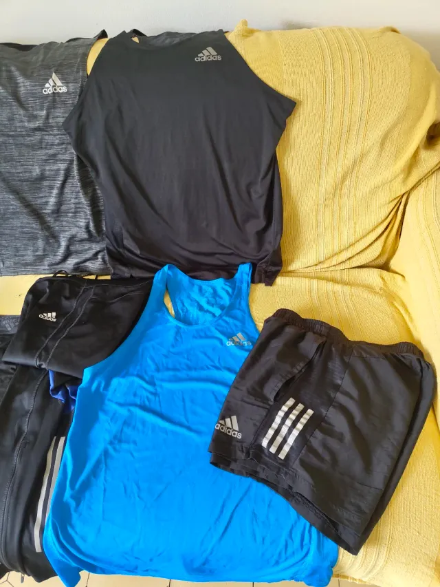 Lote Ropa Fitness Adidas.