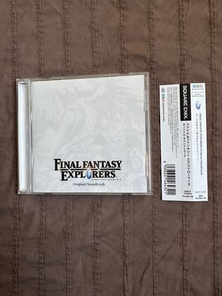 HAGO ENVIOS Final Fantasy Explorers Soundtrack 