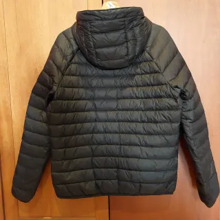Chaqueta Plumas Hollister Negra Talla S