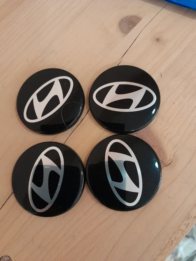 Tapas Centrales Ruedas Hyundai (Set 4)