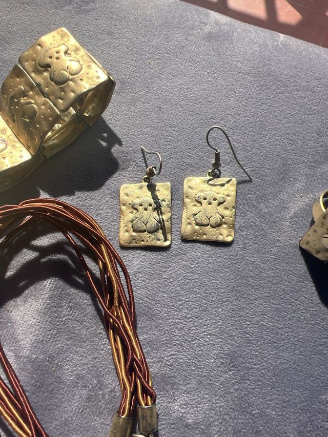 Lote de Joyería Tous - Pulsera, Pendientes, Anillo