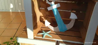 Decoración  para eventos o Comunion cajas madera.