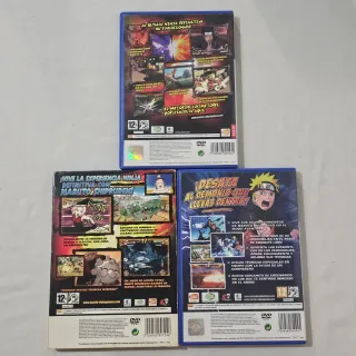 Naruto Ultimate Ninja 3, 4 e 5 per PS2