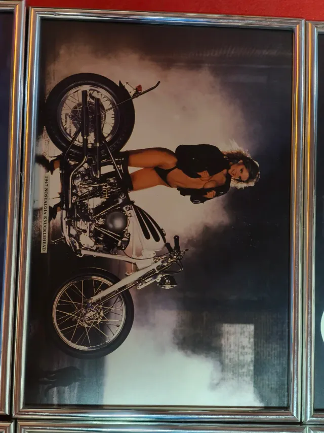 Calendario Harley Davidson 1989
