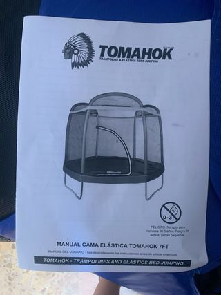 Cama Elástica Tomahok 2,10m Interior