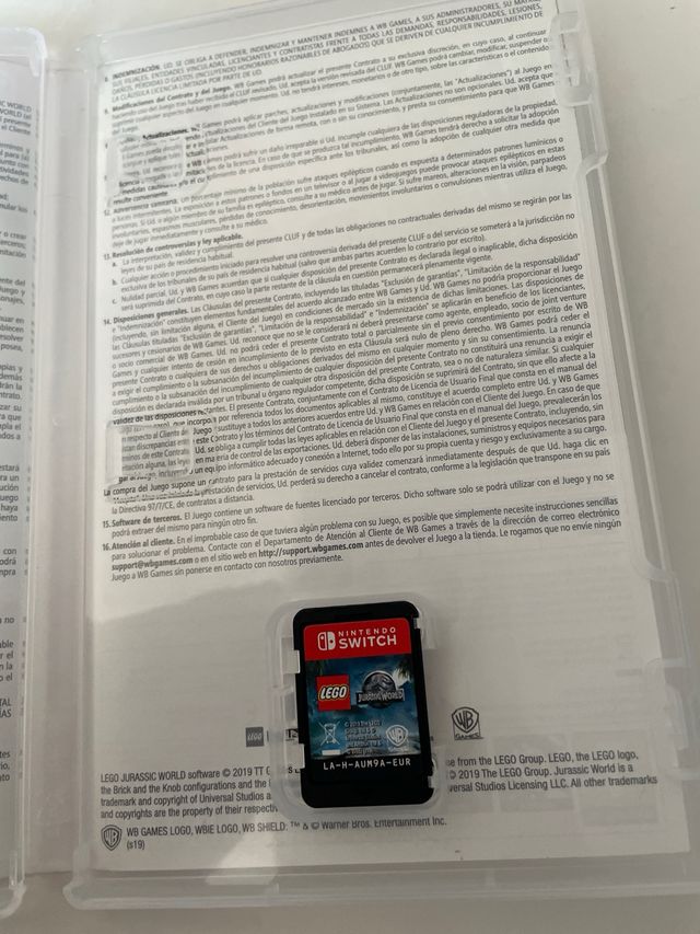 LEGO Jurassic World Nintendo Switch