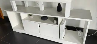 Mueble TV blanco