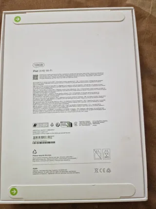 Apple iPad A(16) Con Garantía  Wi-Fi