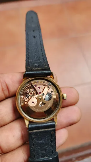 Omega Seamaster Automático Vintage chapado en oro