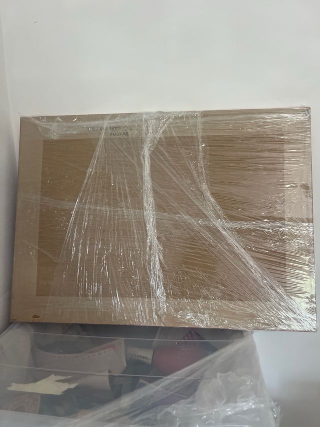 Quadro Pocahontas e John Smith