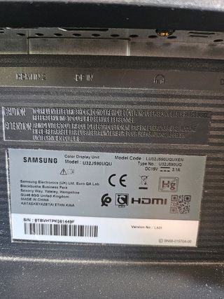 Monitor Samsung 32 4K con Sonido Integrado