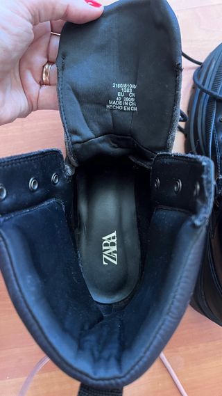 Botas Zara Talla 41 Un Solo Uso