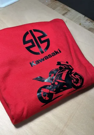 Sudadera Kawasaki Roja