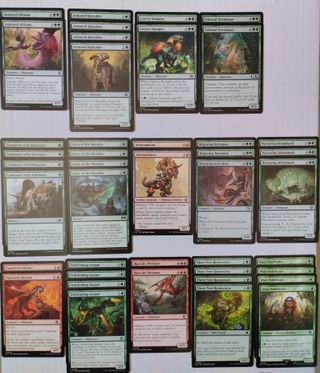 Deck Dinosaur Stompy Pauper Tribal Gruul Magic MTG