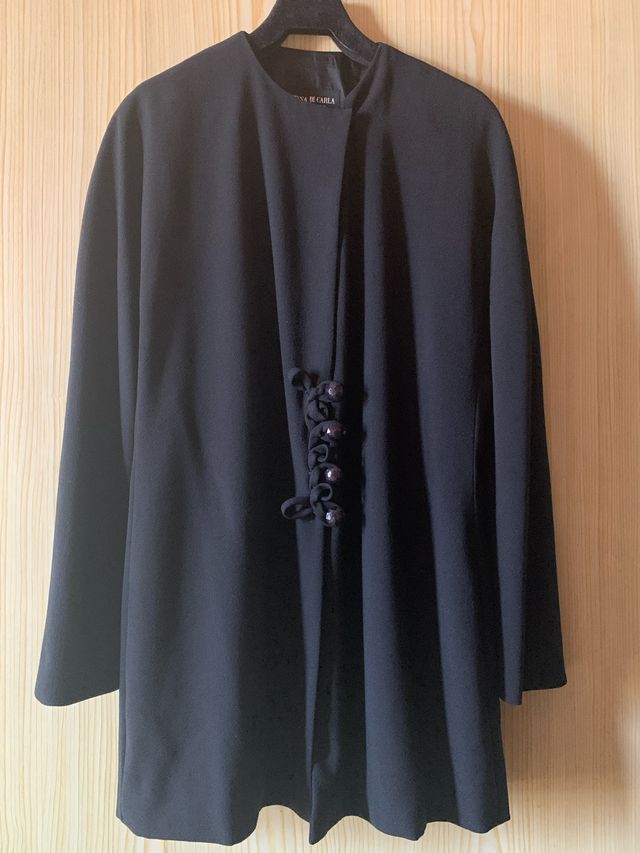 TESSA DI CARLA Blazer / Levita Negra Formal - 42