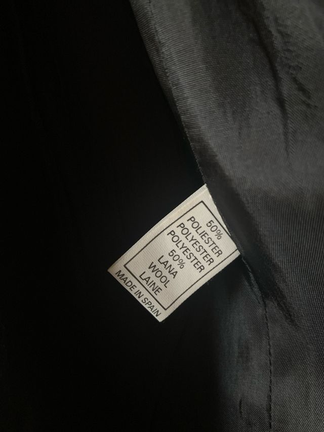 TESSA DI CARLA Blazer / Levita Negra Formal - 42