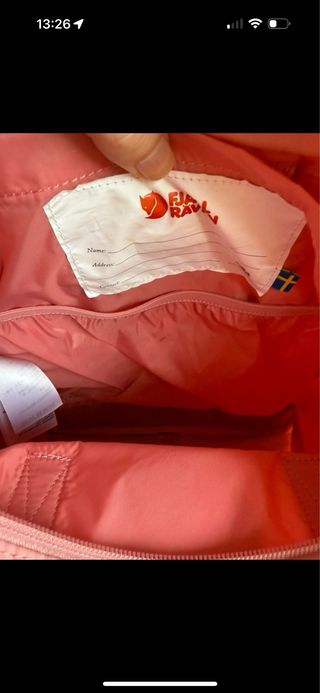 Mochila Fjallraven Kanken Rosa