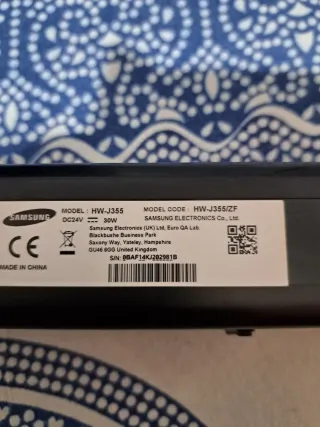 Barra de Sonido Samsung Negra