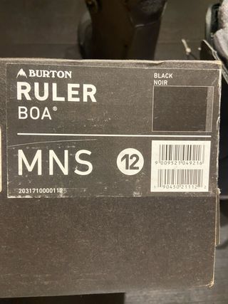 Botas Snowboard Burton Ruler Boa num.45
