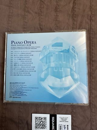 HAGO ENVIOS Final Fantasy Piano Opera I II III
