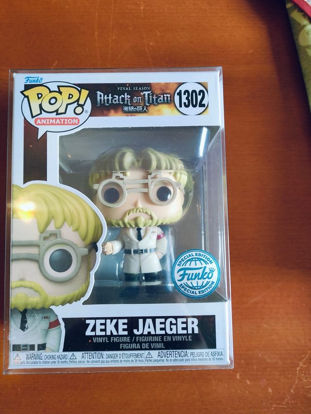 Funko Pop Attack on Titan Zeke Jaeger 1302