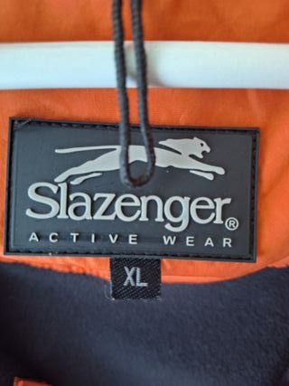Cortavientos Golf Slazenger Talla XL Naranja