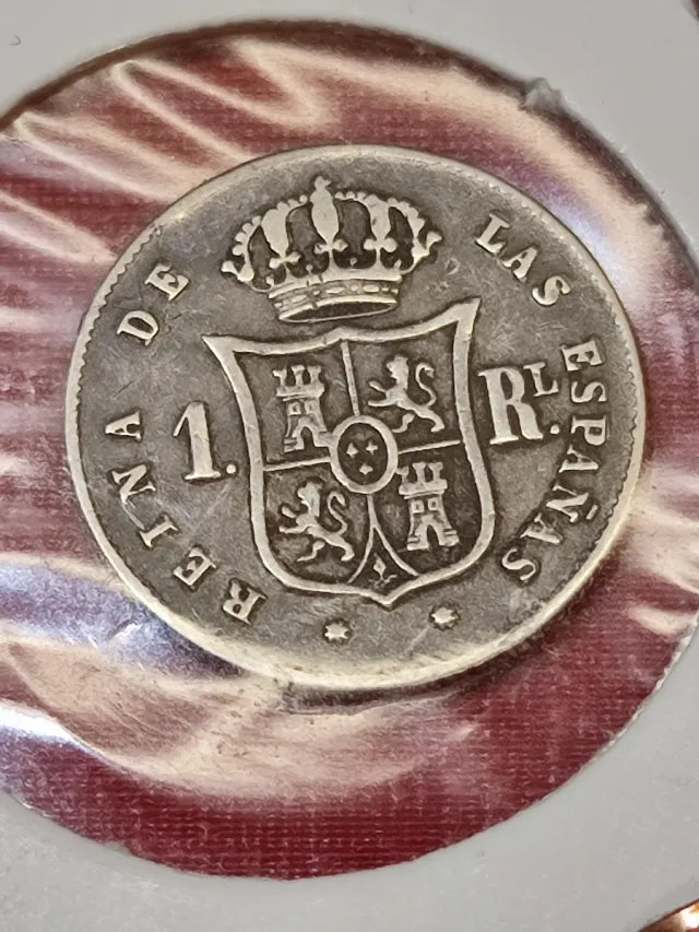 Real de Plata Isabel II 1853