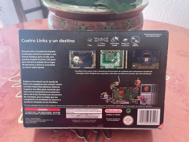 PRECINTADO The Legend of Zelda: Four Swords GC