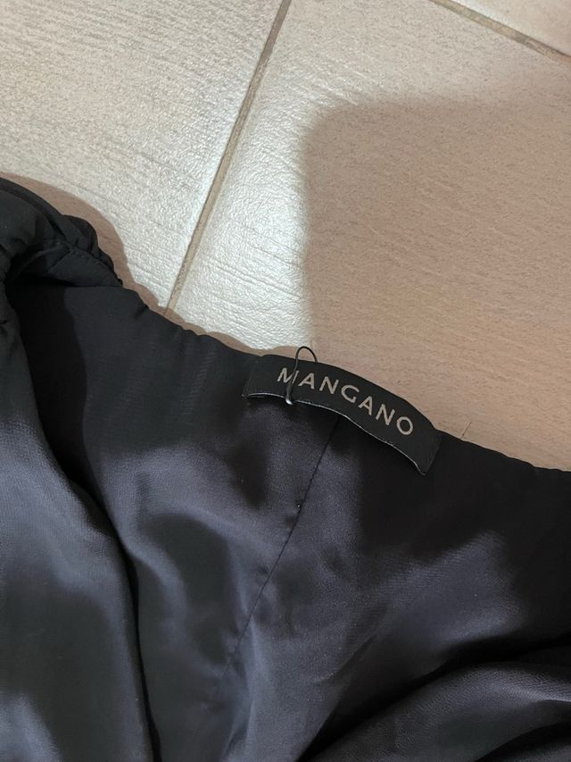 Vestito Mangano nero nuovo