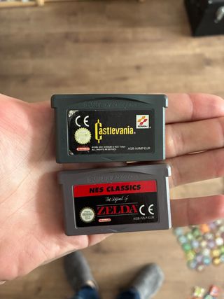 Castlevania y Zelda GBA (Gameboy)