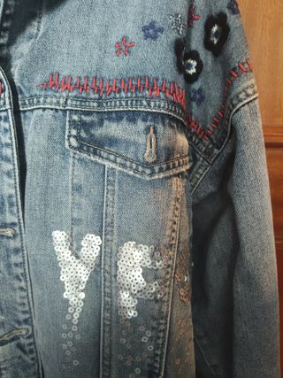 Cazadora vaquera Desigual XL