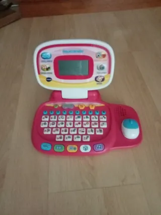Ordenador infantil VTech rosa