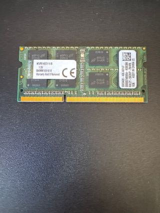 Memoria RAM Kingston DDR3L 1600MHz 8GB