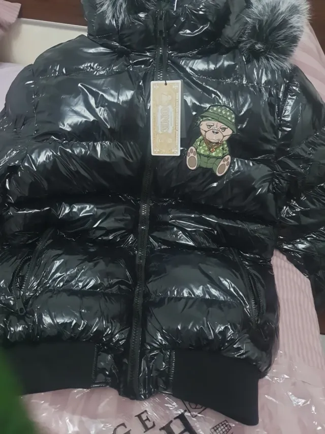 Chaqueta brillante oso talla M