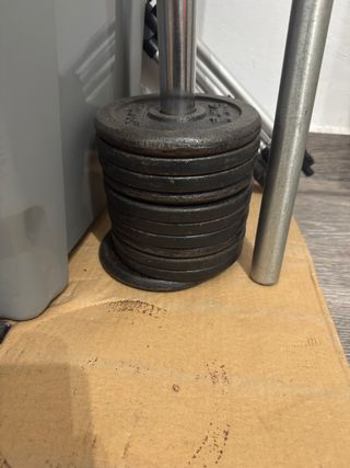 Set 22 Discos Musculación 1kg Decathlon