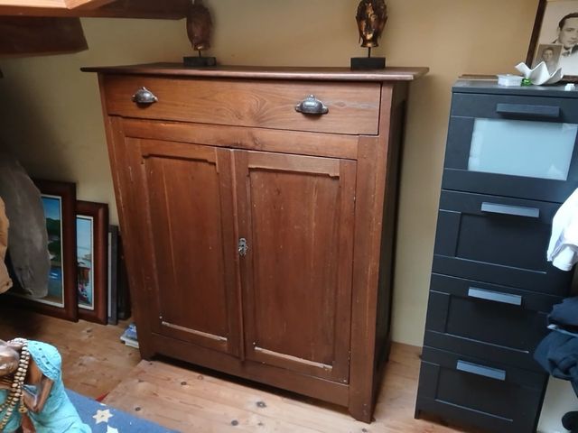 Mueble Castellano Madera Siglo XX