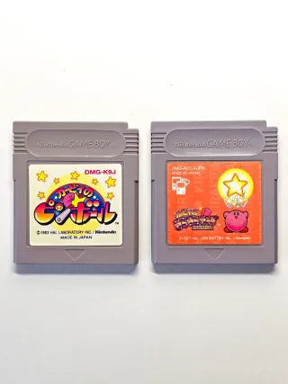🇯🇵 Lote 2 Juegos Nintendo Game Boy "Kirby"