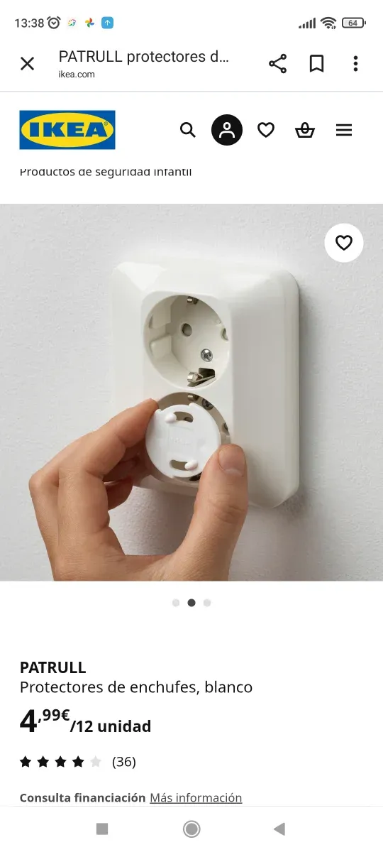 Protectores de enchufes PATRULL IKEA